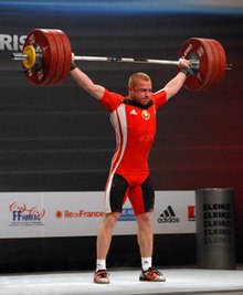 La Beloruso Ribakoŭ ŝiras 178 kilogramojn dum la monda ĉampionumo en 2011