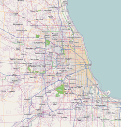 Humboldt Park (Chicago park) is located in Chicago metropolitan area