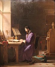 Gutenberg inventant l'imprimerie, (1831), musée de Grenoble.