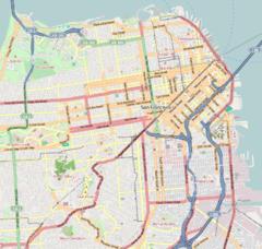 Location within San Francisco