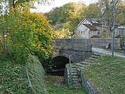 Brücke beim ehemaligen Mühlenwehr