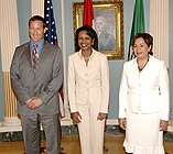 with Peter MacKay and Patricia Espinosa Cantellano