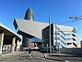 Disseny Hub Barcelona, actual seu del museu, durant la seva construcció el 2012.