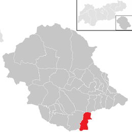 Location in the district