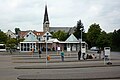 Der Zentrale Omnibusbahnhof in Werther, Kreis Gütersloh