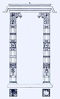 Pillar elements (shared by Nagara and Dravidian)