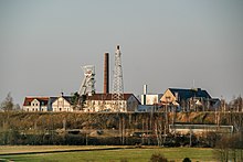 Zilvermijn Reiche Zeche in de Himmelfahrt Fundgrube te Freiberg