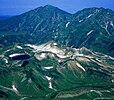 Dainichi Mountains and Murodō 大日連峰（大日岳と奥大日ヶ岳）と室堂