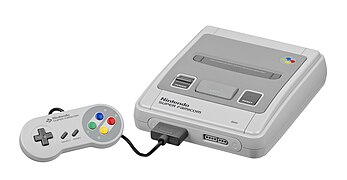 Оригінальна домашня консоль Nintendo Super Famicom у японському варіанті