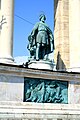 Estàtua al monument de la Plaça dels Herois de Budapest