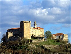 O monesterio de Sant Vicent d'o Pino en Monforte