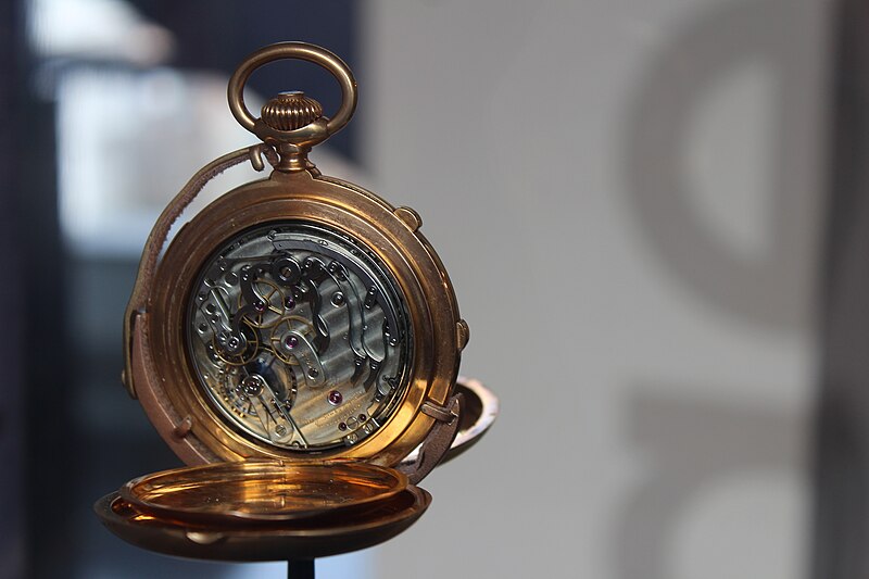 File:Franklin Institute pocket watch, March 2018.jpg