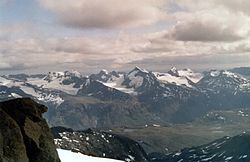 Oppland mountains