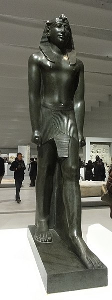 File:Pharaoh Psametik II. circa 590 BCE. Louvre Lens.JPG