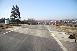 Road 392 near Dukovany, Třebíč District.jpg