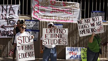 Protesters against HB 2281