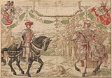 Иоганн IV Нассауский и его супруга Мария ван Лун-Хайнсберг. Между 1528 и 1530. Бумага, тушь, перо, кисть, акварель. Центр Гетти, Лос-Анджелес