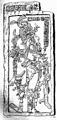 Image 10K'inich Kan B'alam II, the Classic period ruler of Palenque, as depicted on a stele (from Mesoamerica)