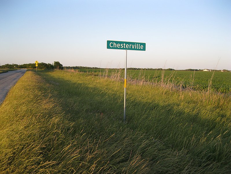 File:Chesterville TX Sign on FM 1164.JPG