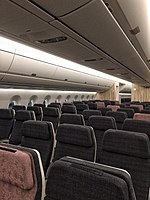 A350-900 經濟艙之陳設