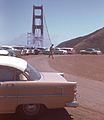Judging by the 1958 Oldsmobile among the cars, this picture has to be from either 1958 or 1959.