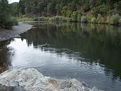 The Rogue River from near Indian Mary Park