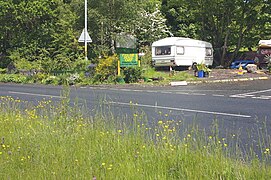 Peace Camp Entrance Shandon - geograph.org.uk - 447353.jpg