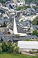 Deutsch: Blick vom Ettelsberg auf die katholische Pfarrkirche St. Augustinus in Willingen (Upland).