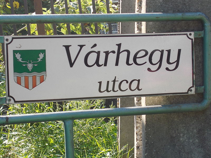 File:Street sign. - Tamási, Hungary.JPG