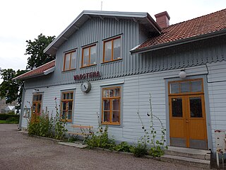 Vadstena station 2012