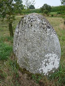 Ang Menhir Du Petit Vauridel, sa Painitel