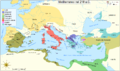 Il mondo mediterraneo nel 218 a.C.