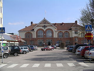 Alvesta station gatusida 2009