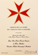 Appointment of D. LFS di Nicea-Gualtieri as Constable of the Order of Saint Stephen Pope and Martyr.png