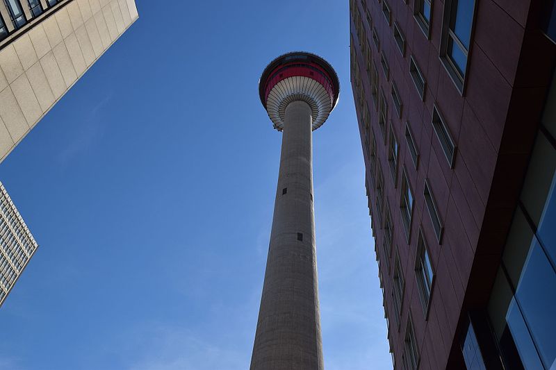 File:Calgary Tower From Chinatown.jpg