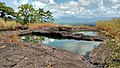 Rock cut water cisterns on the fort