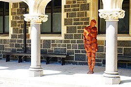 Sculpture in the inner court 2019