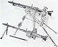 MG34 с барабанен пълнител (отдолу) за 75 патрона