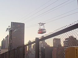 Vue d'une cabine.