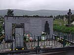 Gamla minnesplatsen för alla IRA-män som dött från Falls road. Bild från Milltown Cemetery.