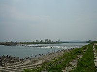 Agano River in Kōnan-ku, Niigata, 5/5/2007