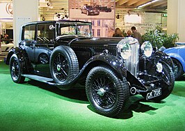 Bentley 8 Litre met een carrosserie van Mulliner