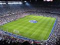 O estadio practicamente cheo antes dun partido.