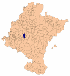 Cirauqui – Mappa