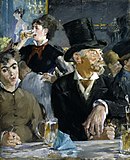 エドゥアール・マネ 『カフェで』1879年頃