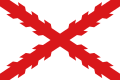 Cross of Burgundy Flag, Spain (1506–1843)