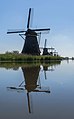 Kinderdijk, los molinos: Overwaard molens no 4 t/m 8