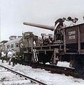 Volunteer Army armoured train "United Russia" on its way towards Tsaritsyn, June 1919