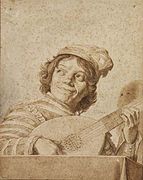 David Bailly after Frans Hals - the Lute player.jpg