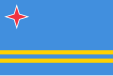 Bandera de Selecció de futbol d'Aruba